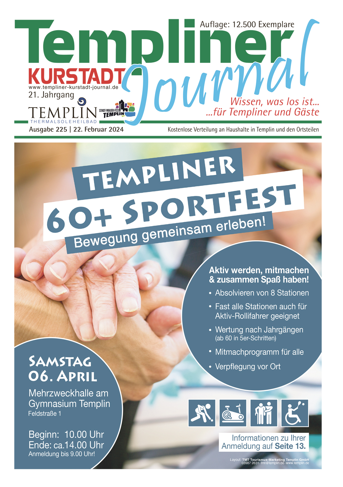 Templiner Kurstadt Journal 225 vom 22.02.2024