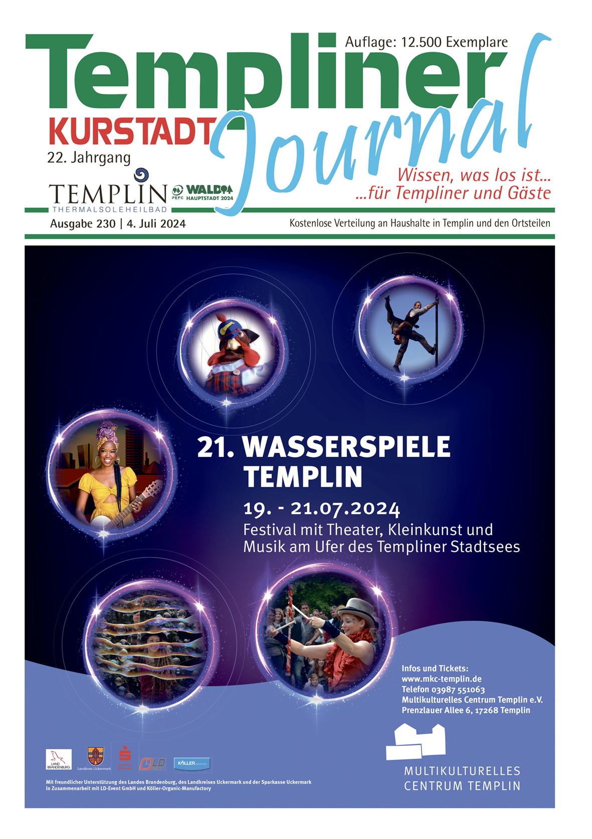 Kurstadt Journal 230 Titel