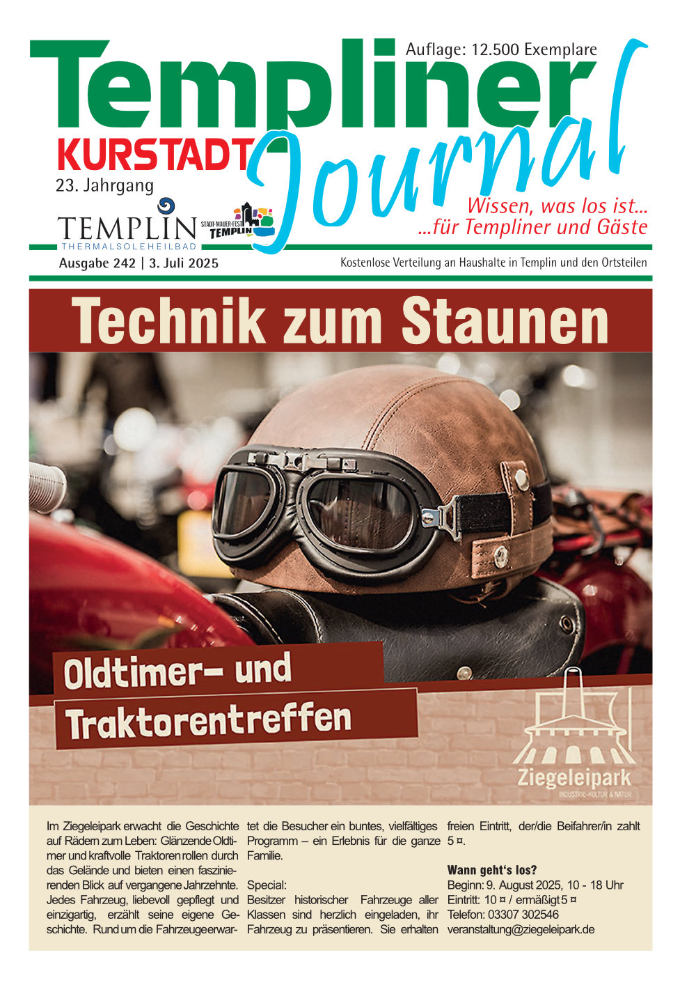 Templiner Kurstadt Journal 242