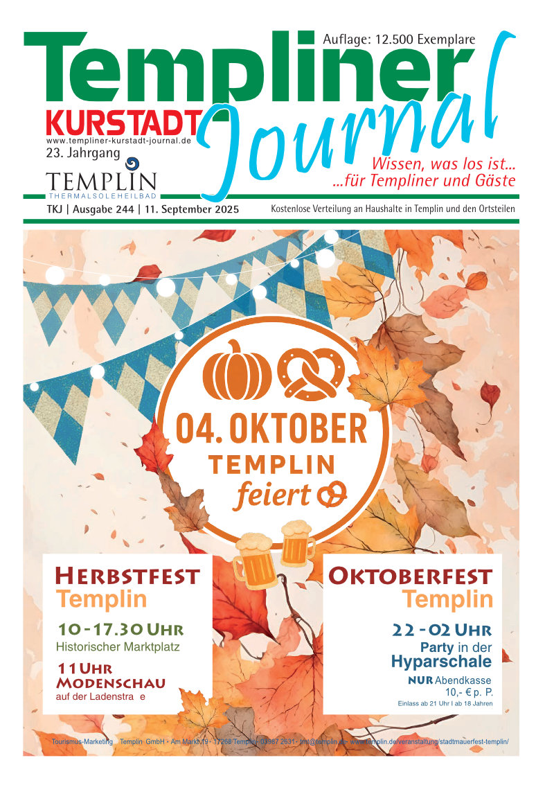Templiner Kurstadt Journal 244