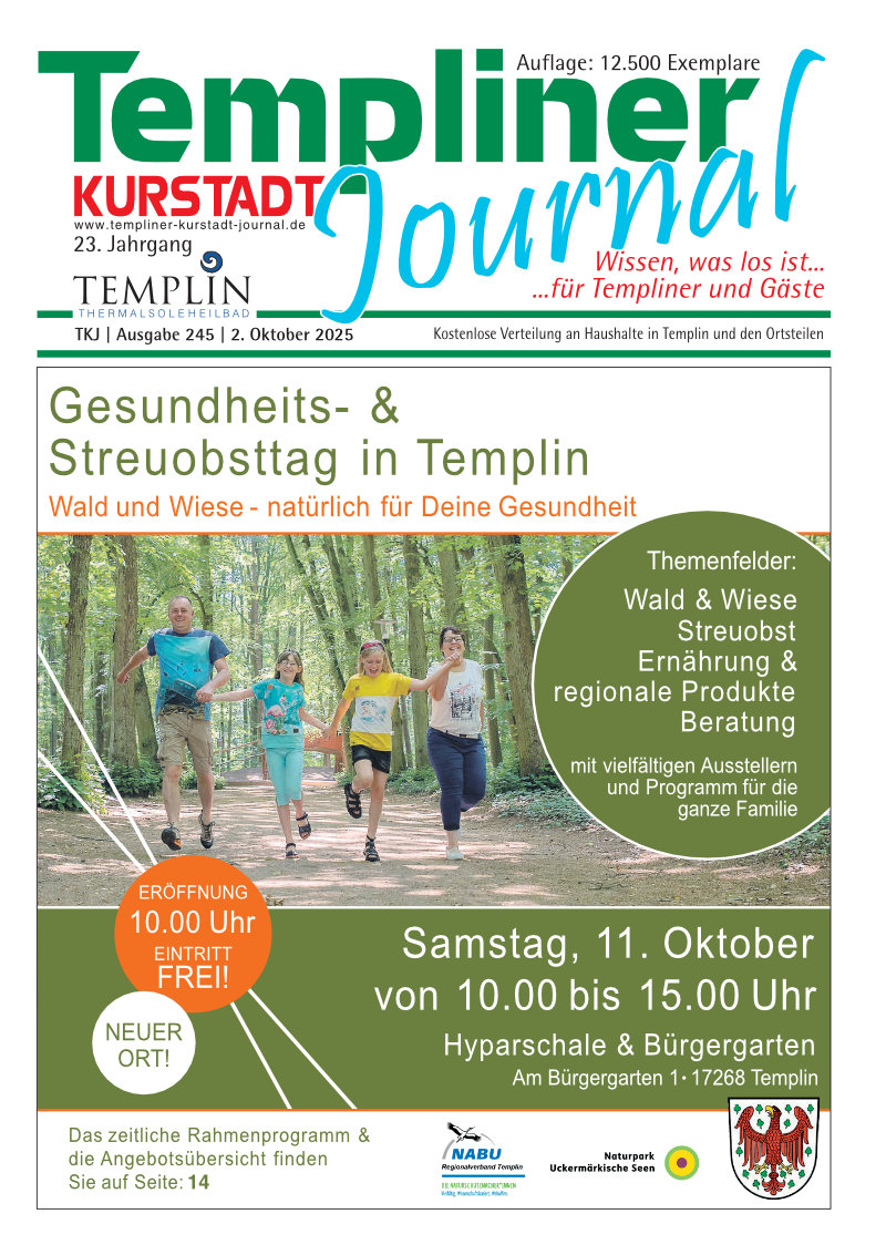 Templiner Kurstadt Journal 245