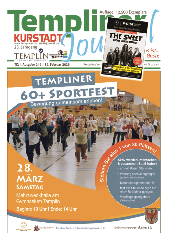 Templiner Kurstadt Journal 249 Templiner Kurstadt Journal 249