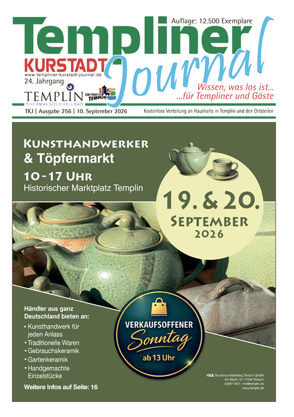 Templiner Kurstadt Journal Ausgabe 256